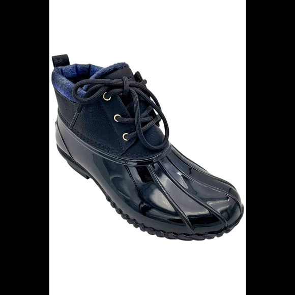 Tommy Hilfiger Women\'s Haldis Rain Boot Black - Medium